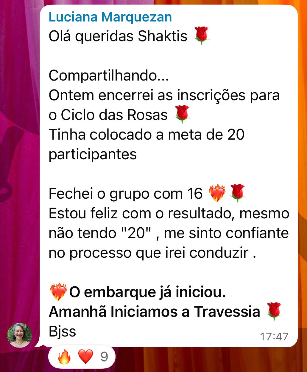 Depoimento Luciana Marquezan